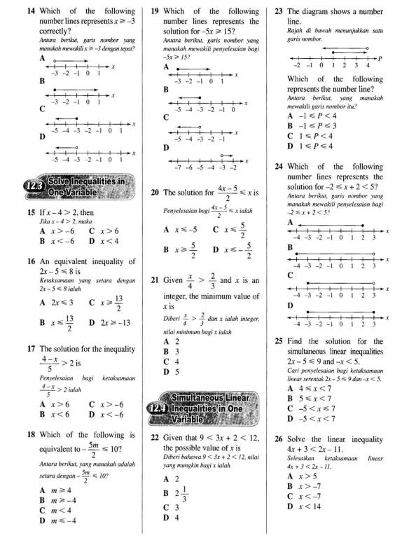 Latihan Matematik Tingkatan 3 Bab 1 Indeks