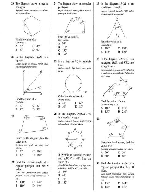 Soalan Latihan Matematik Tingkatan 3 Bab 1 - Kecemasan 2